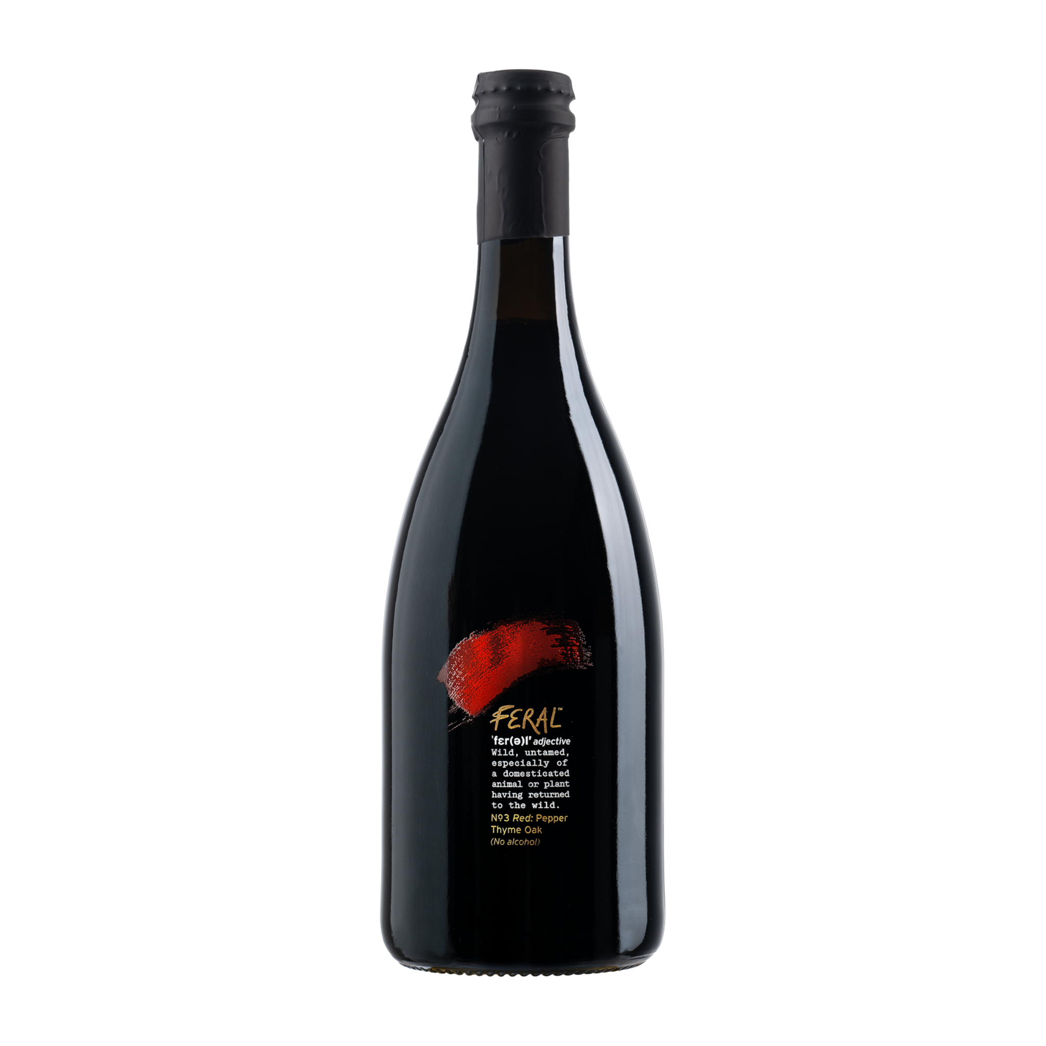 Feral No.3 Red – Black Pepper Thyme Oak 0%