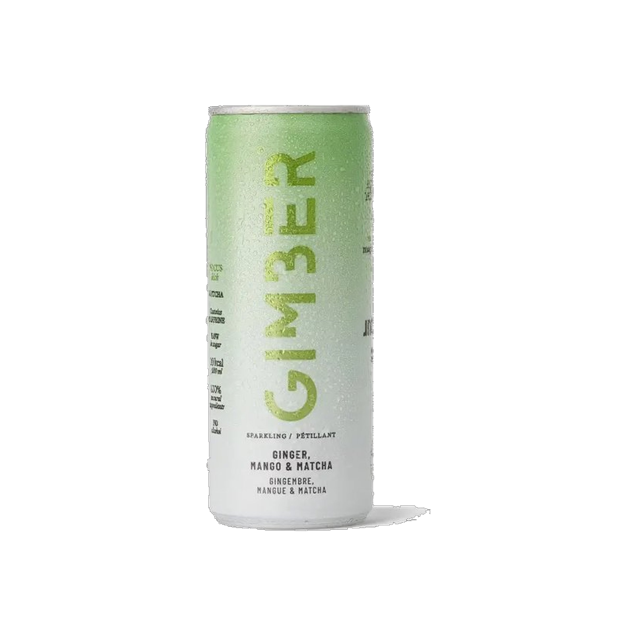 GIMBER ginger, matcha & mango 250 ml BIO